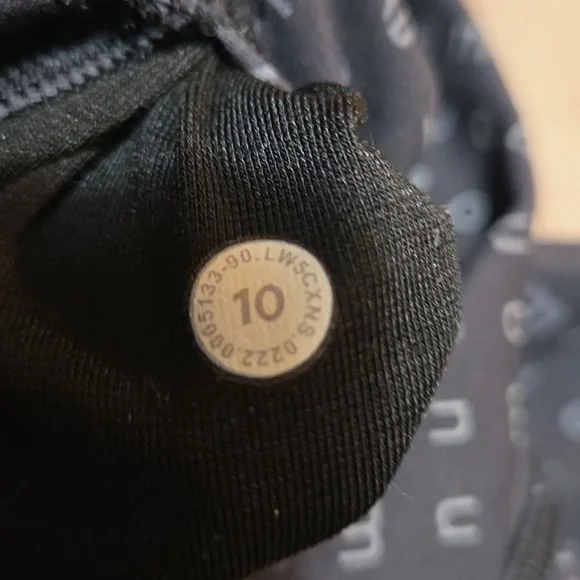 Lululemon Wunder Train High-Rise Tight 25" *Mirrorify Black Multi Size 10 - Picture 9 of 16